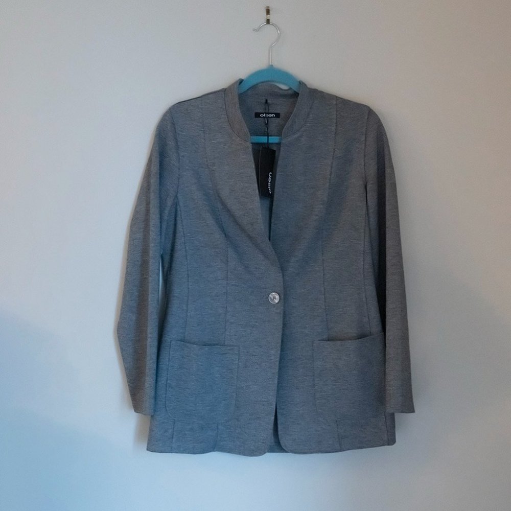 SIGRID OLSEN CASUAL HENNY JERSEY BLAZER/JACKET NWT